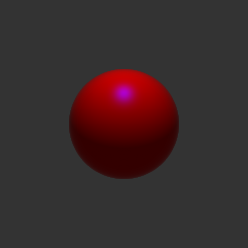 specular color sphere